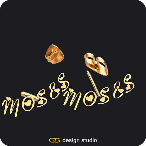 The Essential Stud Name Earrings