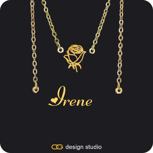 The Essential Name Necklace: Double Layer