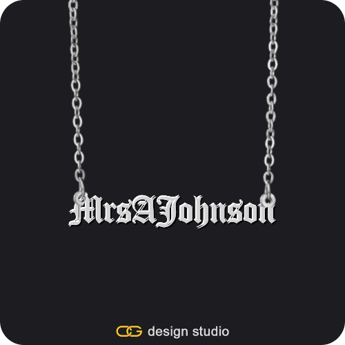 The Essential Name Necklace