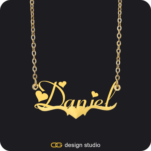 The Essential Name Necklace: Underline