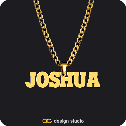 The Mens Essential Name Necklace
