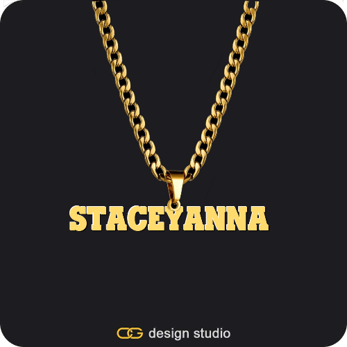The Mens Essential Name Necklace