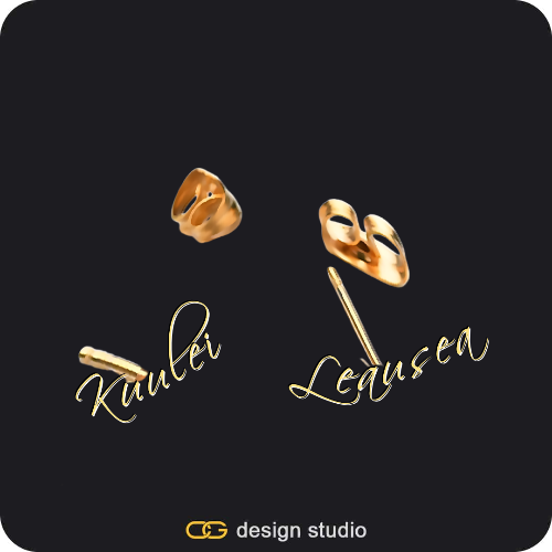 The Essential Stud Name Earrings