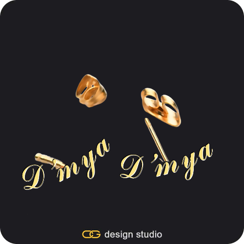 The Essential Stud Name Earrings