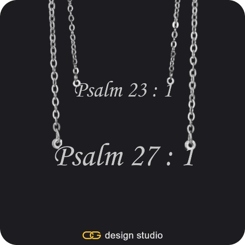 The Essential Name Necklace: Double Layer