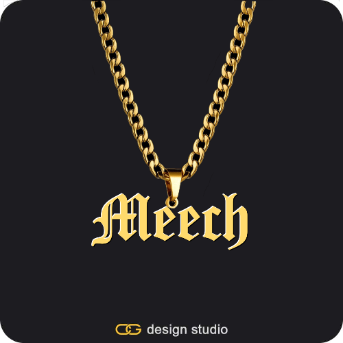 The Mens Essential Name Necklace