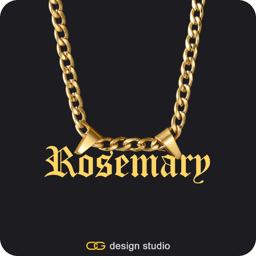 The Essential Name Necklace: Double Loop