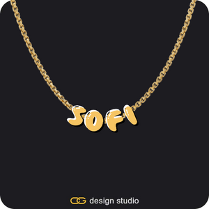 The Cloud Name Necklace