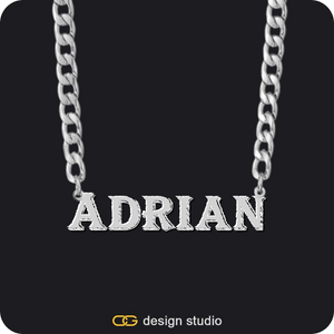 The Mens Essential Name Necklace