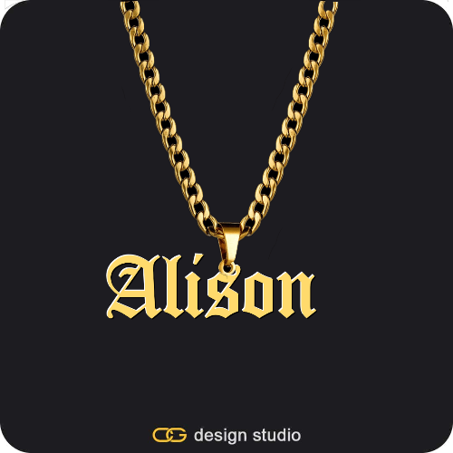 The Mens Essential Name Necklace