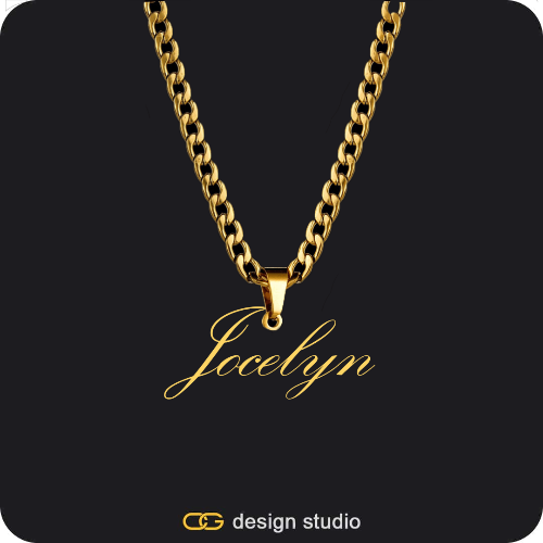 The Essential Name Necklace: Cuban chain