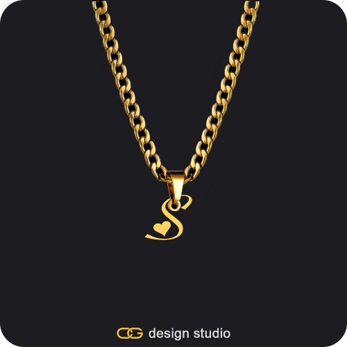 The Essential Name Necklace: Looped