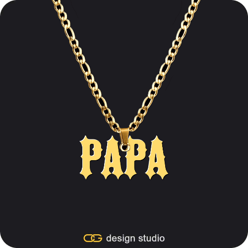 The Mens Essential Name Necklace