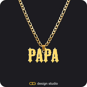 The Mens Essential Name Necklace