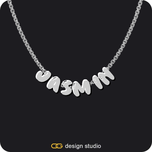 The Cloud Name Necklace