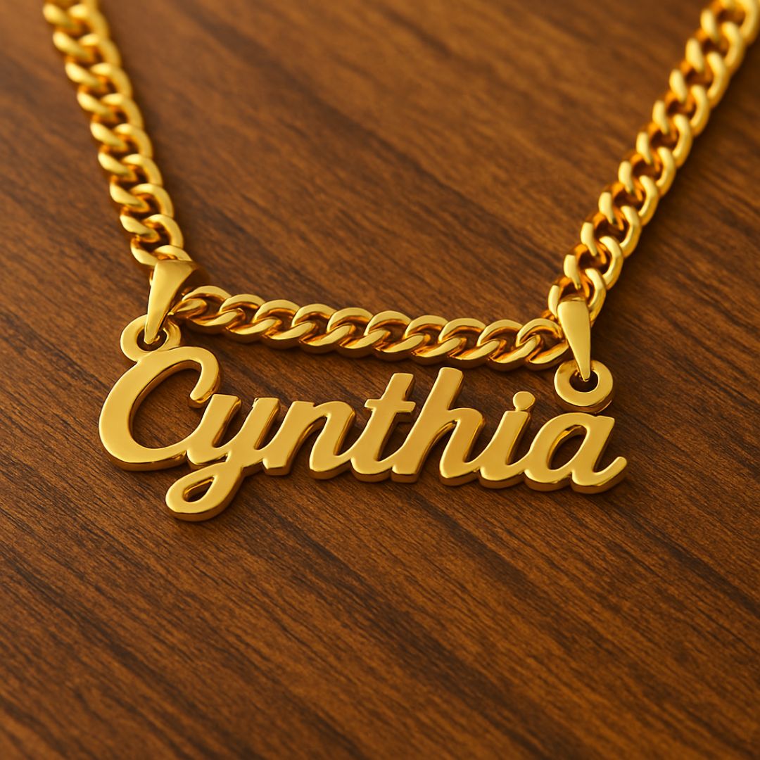 The Bold - Collar con nombre y colgante