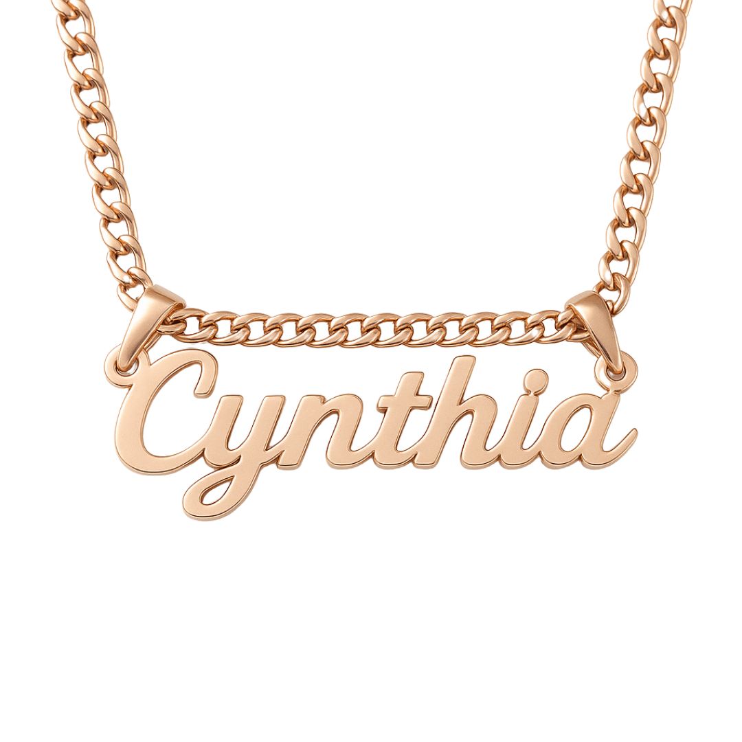 The Bold - Collar con nombre y colgante