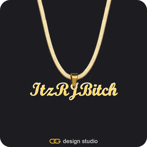 The Essential Name Necklace,Item Personalization