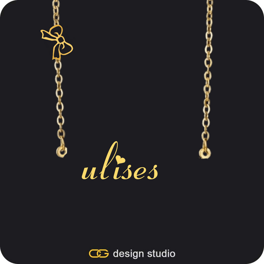 The Essential Name Necklace: Charm