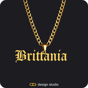 The Essential Name Necklace: Looped,Item Personalization