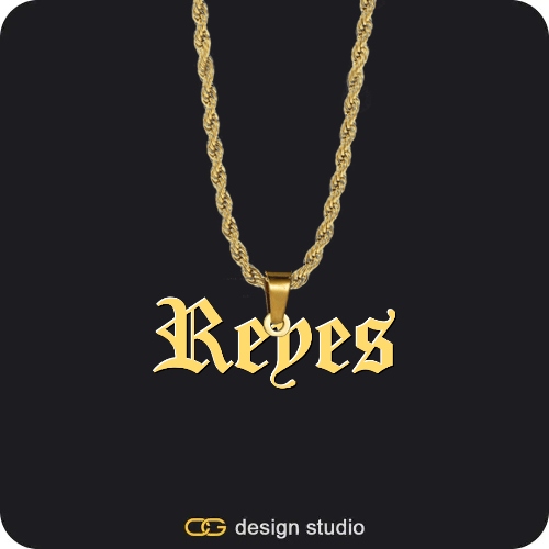 The Essential Name Necklace,Item Personalization