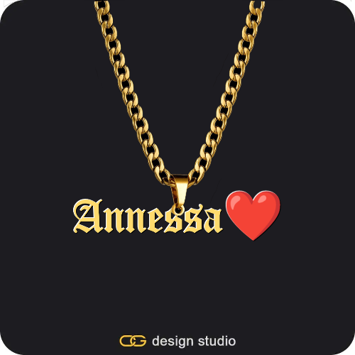 The Essential Name Necklace,Item Personalization