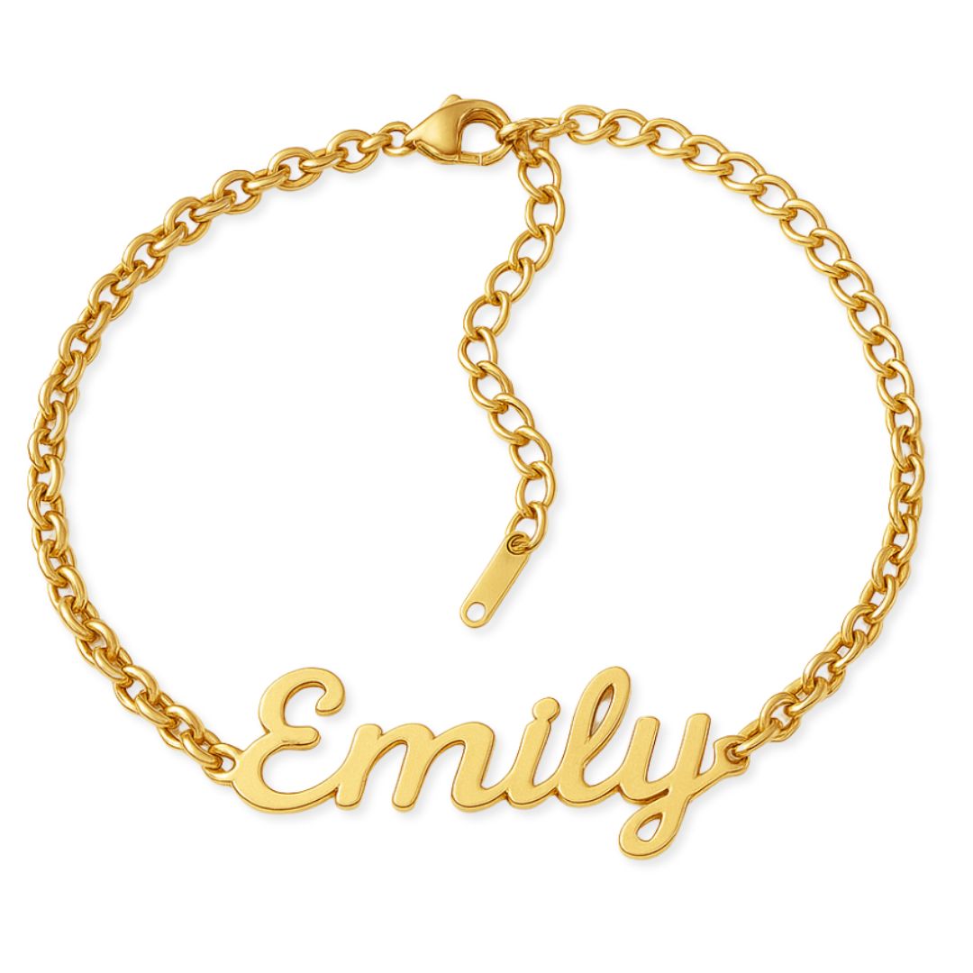 Lo Esencial - Pulsera con Nombre CustomGld 