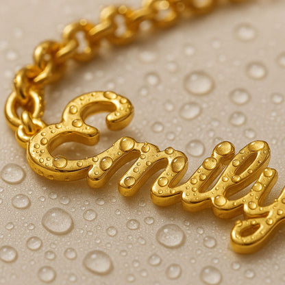 Lo Esencial - Pulsera con Nombre CustomGld 