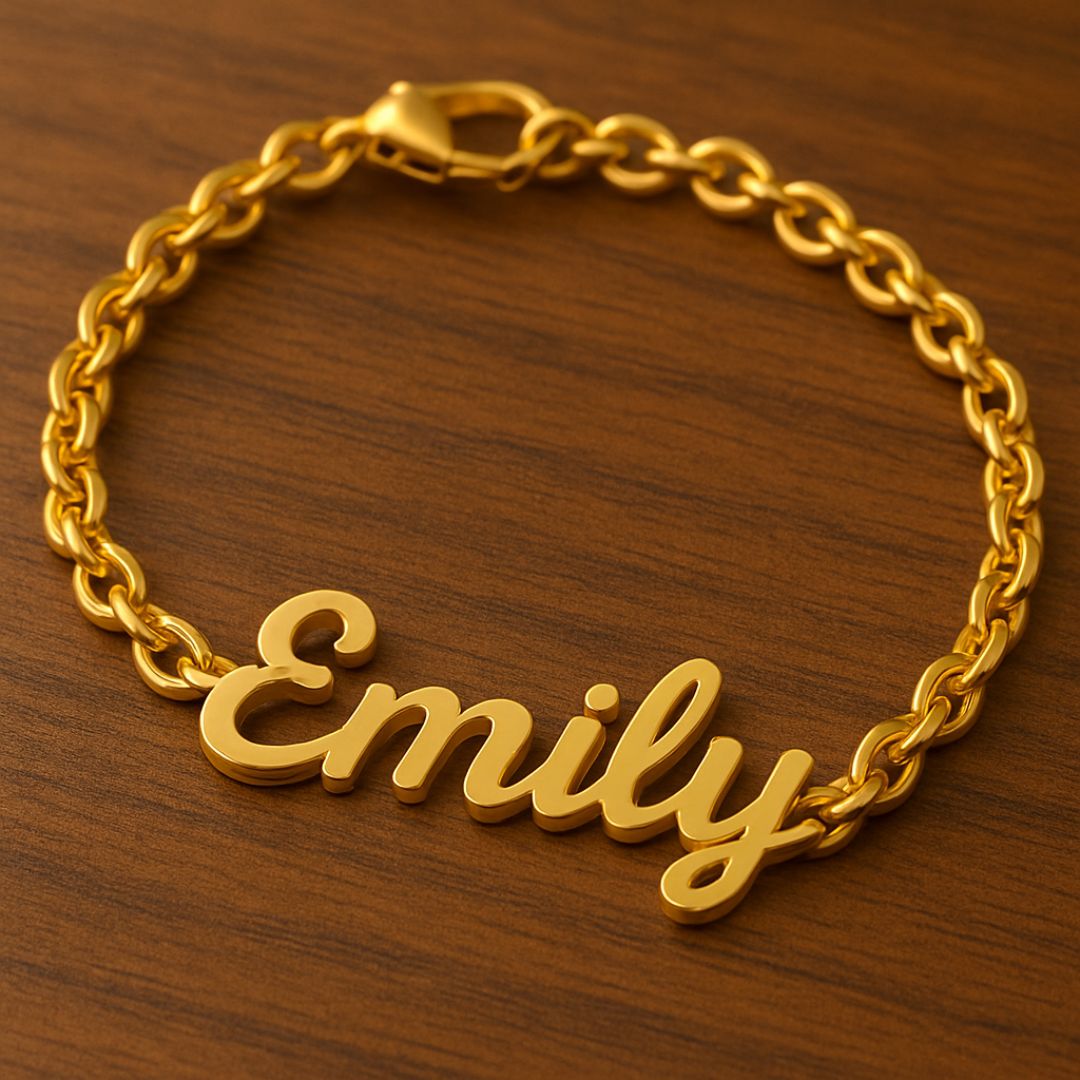 Lo Esencial - Pulsera con Nombre CustomGld 