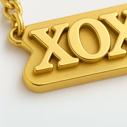 The Spotlight Double Plated Name Necklace