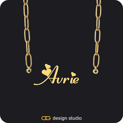 The Essential Name Necklace: Charm,The Essential Name Necklace,Item Personalization