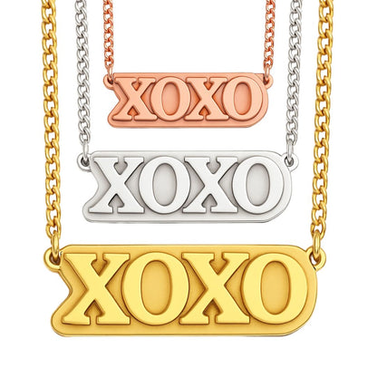 The Spotlight Double Plated Name Necklace