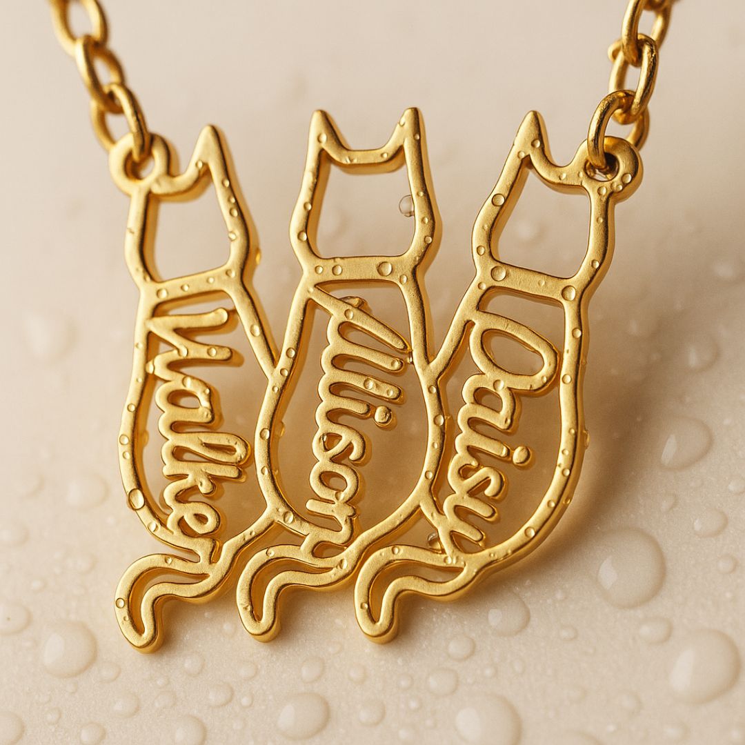 Custom Kitty Necklace