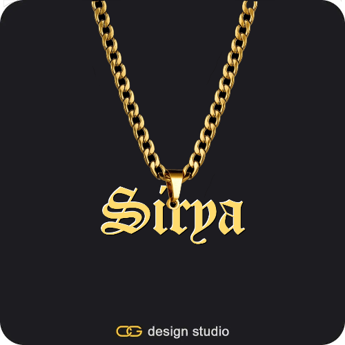 The Essential Name Necklace,Item Personalization,The Essential Name Necklace