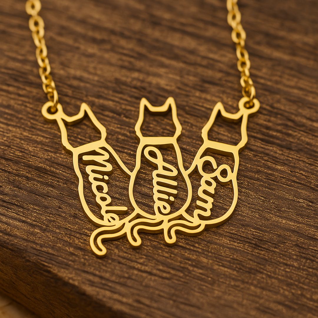 Custom Kitty Necklace