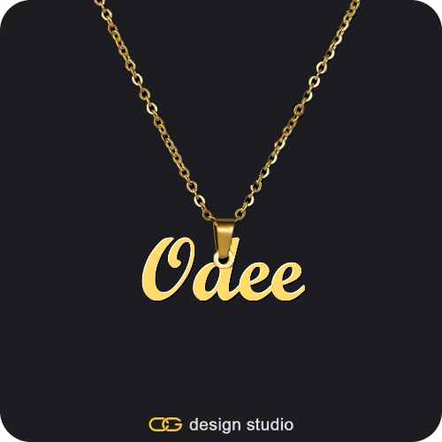 The Essential Name Necklace,Item Personalization,The Essential Name Necklace