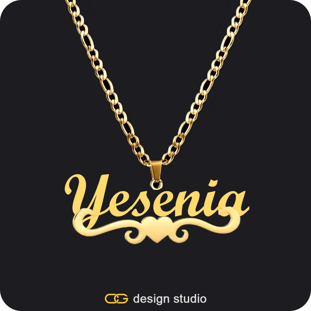 The Essential Name Necklace: Underline,Item Personalization