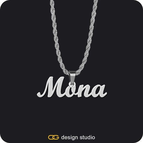 The Essential Name Necklace,Item Personalization