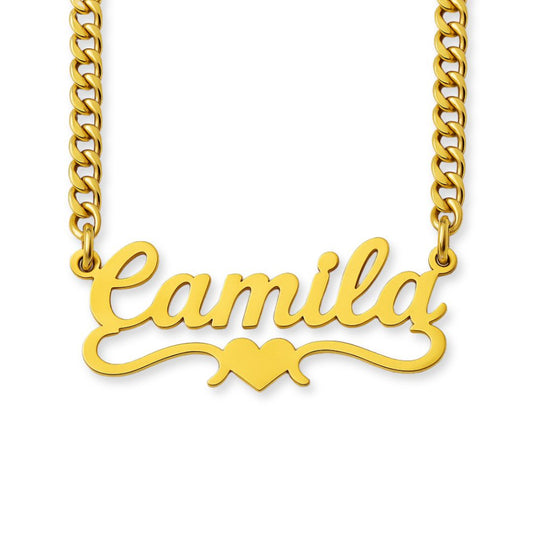 The Essential Name Necklace: Underline