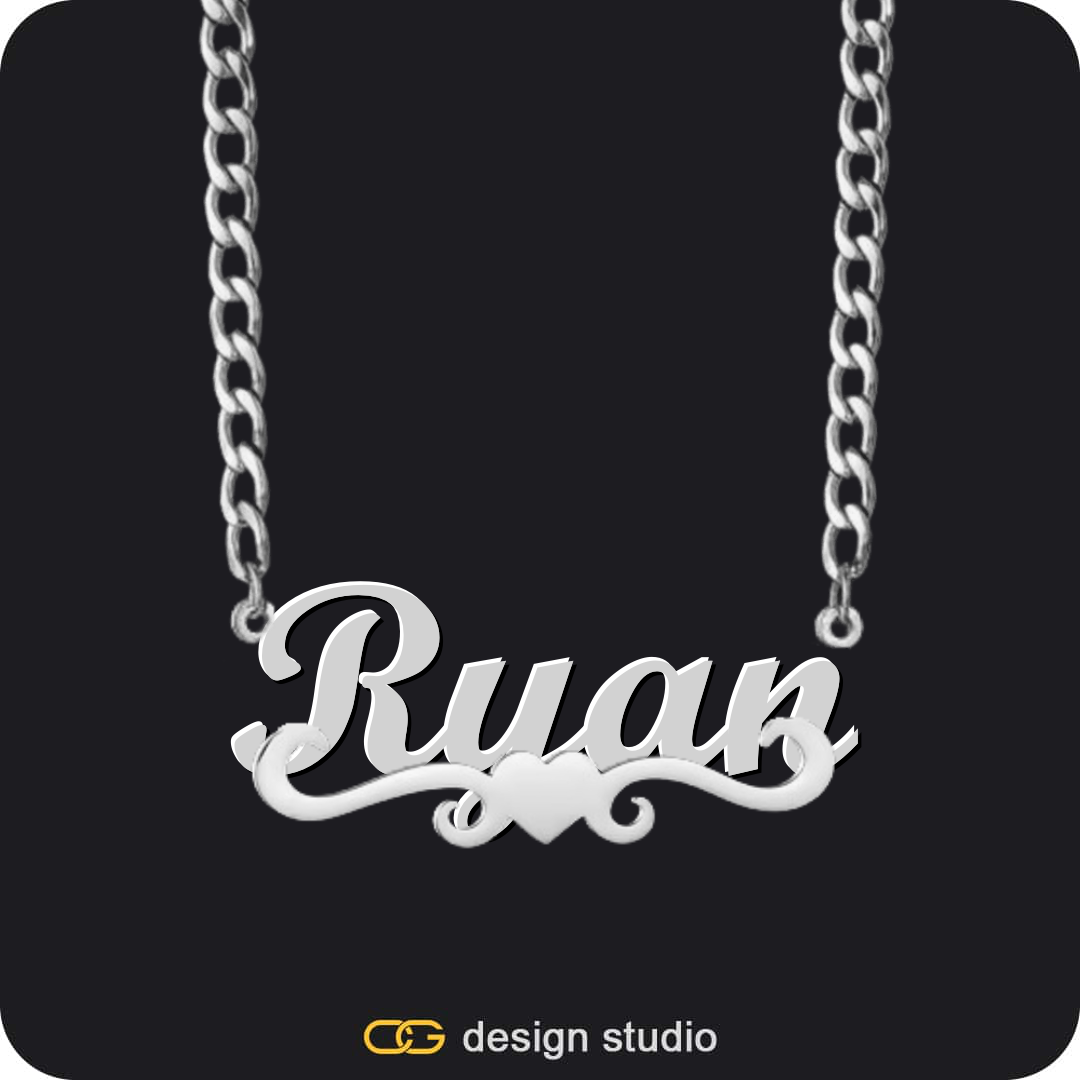 The Essential Name Necklace: Underline,Item Personalization