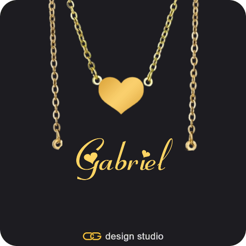 The Essential Name Necklace: Double Layer,The Essential Name Necklace: Double Layer