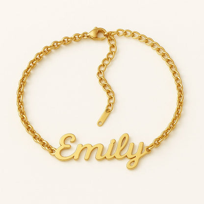 Lo Esencial - Pulsera con Nombre CustomGld 