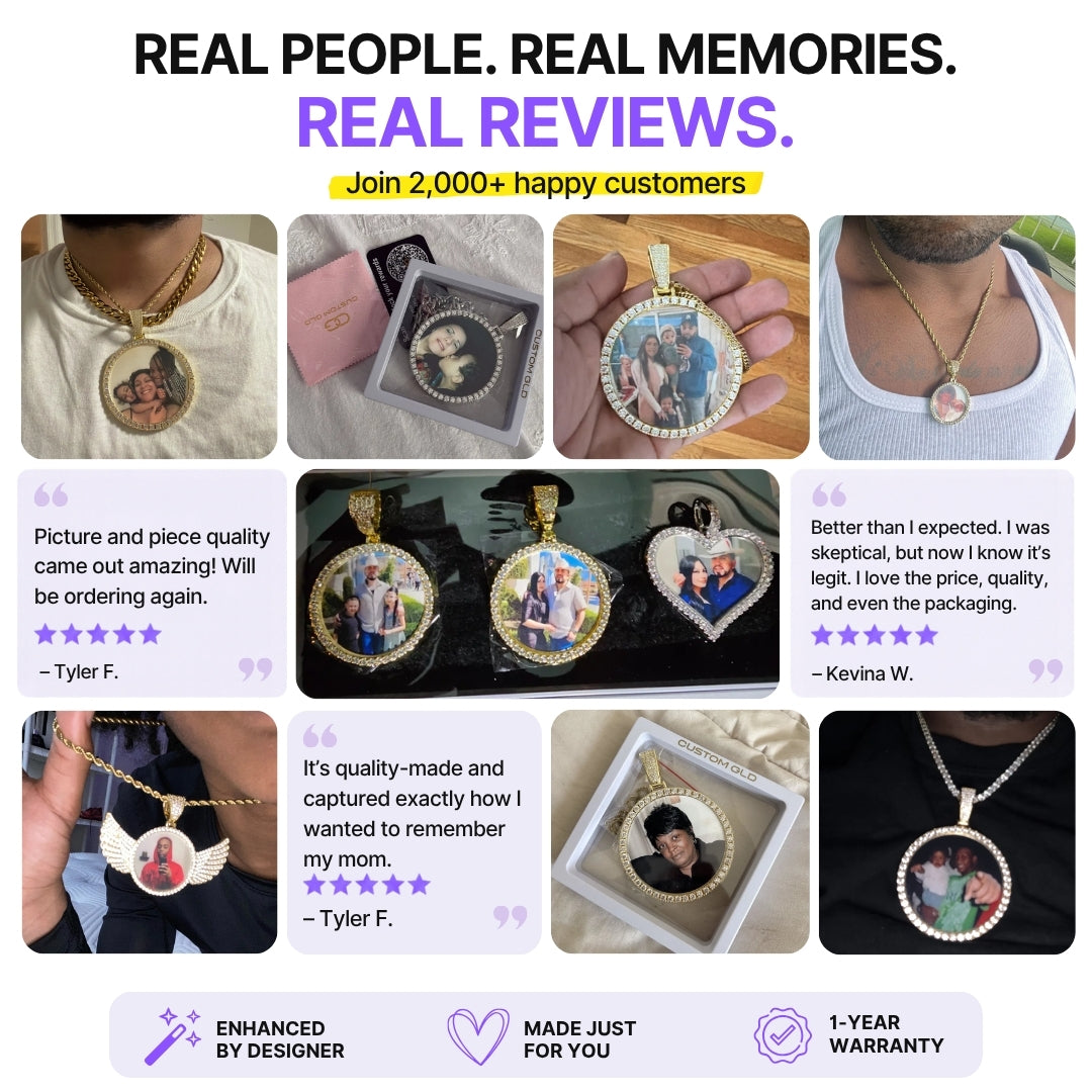 Custom Photo Pendant