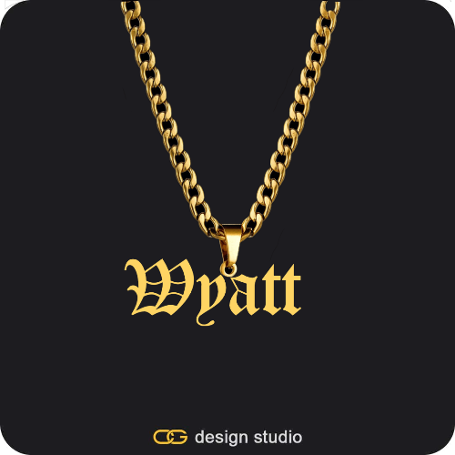 The Essential Name Necklace: Looped,Item Personalization,The Essential Name Necklace: Looped,Item Personalization