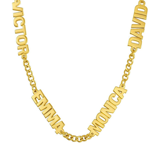 The multi-name necklace