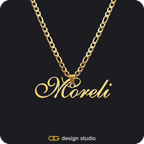 The Spotlight Double Plated Name Necklace,The Essential Name Necklace,Item Personalization