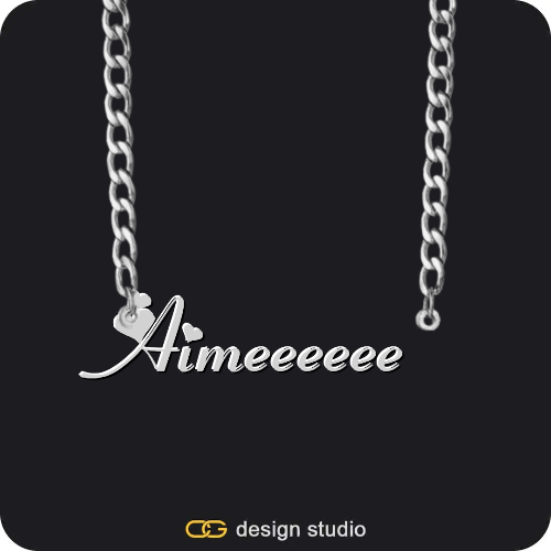 The Essential Name Necklace,Item Personalization
