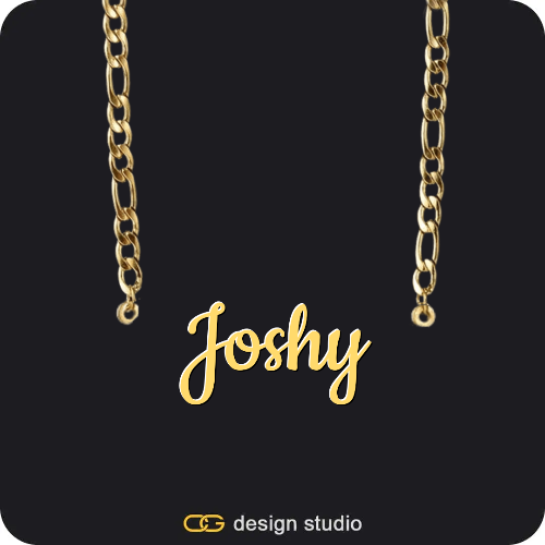 Clover Initial Necklace - J / 16 inch,The Essential Name Necklace,Item Personalization