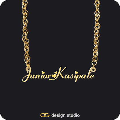 The Essential Name Necklace,Item Personalization,The Essential Name Necklace,The Essential Name Bracelet,The Essential Name Bracelet,The Essential Name Necklace: Cuban chain