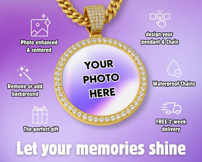 Custom Photo Pendant